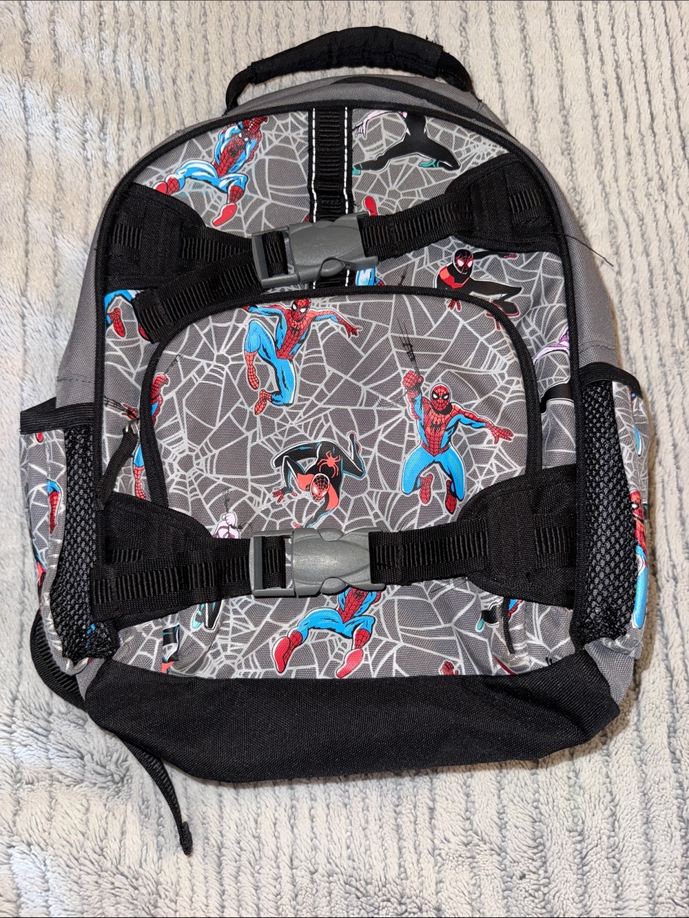 Pottery Barn Kids Spiderman Glow in the dark Backpack
